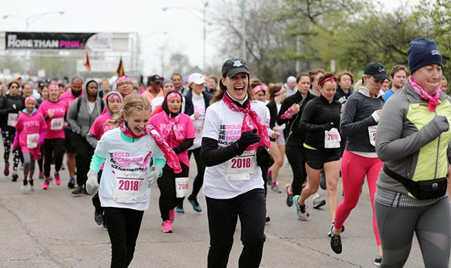 2018 Komen Chicago Race for the Cure held in Chicago