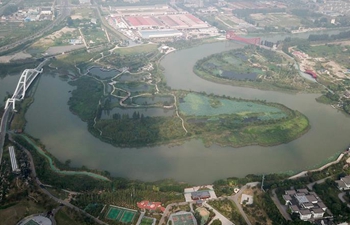 In pics: Sanwan wetland park in Yangzhou, east China